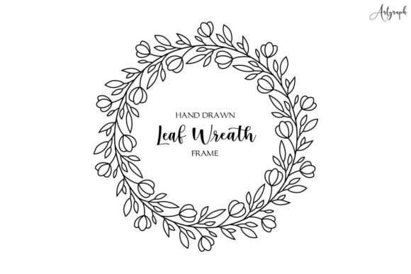 Download Leaf Wreath - Leaf wreath Collection
